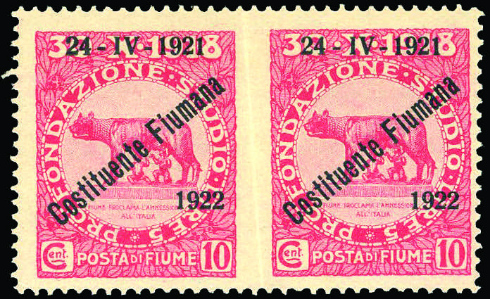 FIUME 1922 - 10 cent. ... 