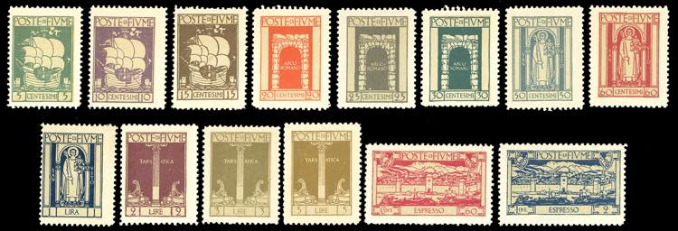 FIUME 1923 - San Vito, serie ... 