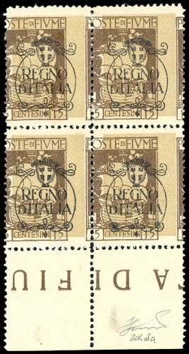 FIUME 1924 - 15 cent. ... 