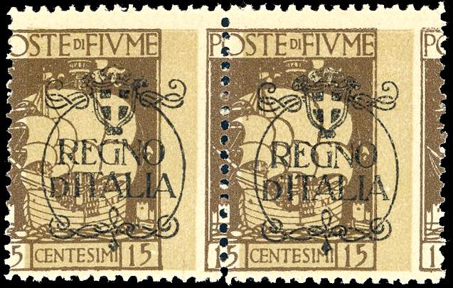 FIUME 1924 - 15 cent. ... 