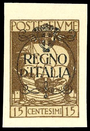 FIUME 1924 - 15 cent. ... 