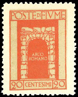 FIUME 1924 - 20 cent. ... 