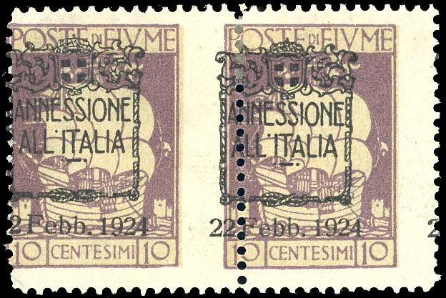 FIUME 1924 - 10 cent. ... 