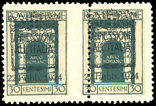 FIUME 1924 - 30 cent. ... 