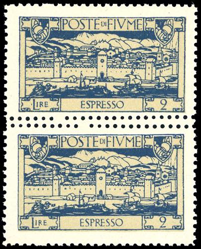 FIUME ESPRESSI 1923 - 2 lire san ... 