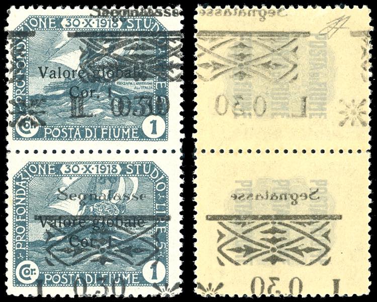 FIUME SEGNATASSE 1921 - 0,30 lire ... 