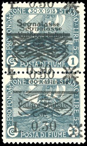 FIUME SEGNATASSE 1921 - 0,30 lire ... 