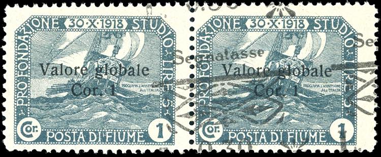 FIUME SEGNATASSE 1921 - 0,30 lire ... 