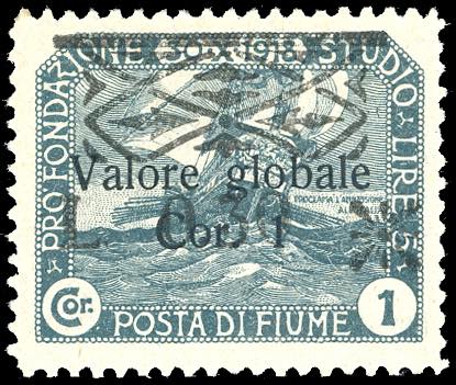 FIUME SEGNATASSE 1921 - 0,30 lire ... 