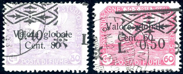 FIUME SEGNATASSE 1921 - 0,40 lire ... 