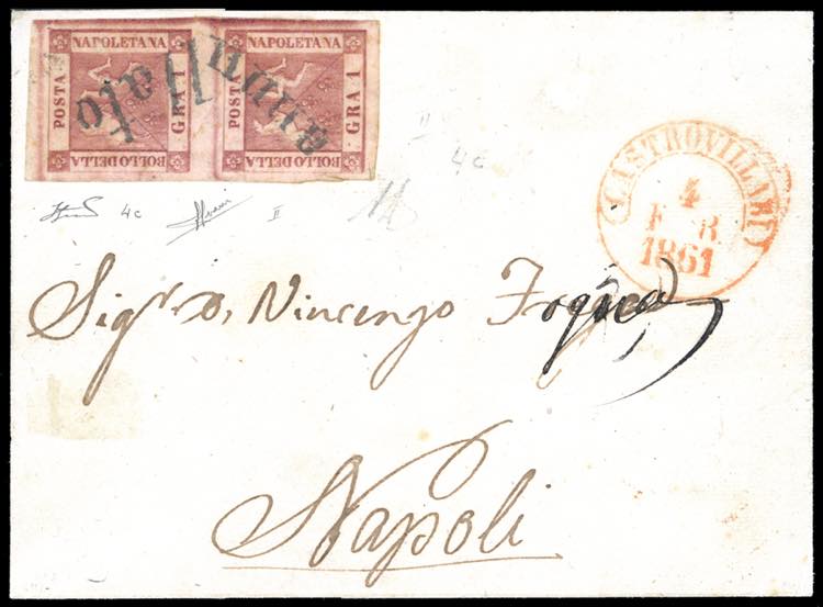 CASTROVILLARI, svolazzo + cerchio ... 