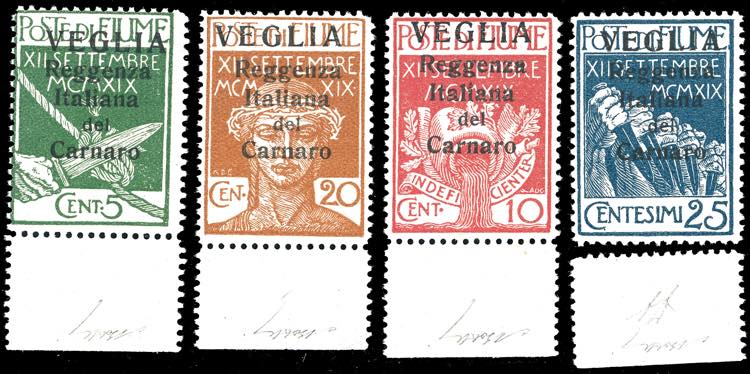 VEGLIA 1920 - Soprastampati in ... 