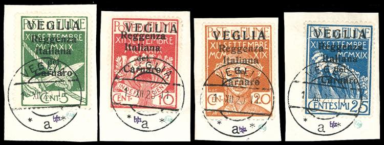 VEGLIA 1920 - Soprastampati in ... 