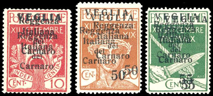 VEGLIA 1920 - 10 cent., 50 cent. ... 