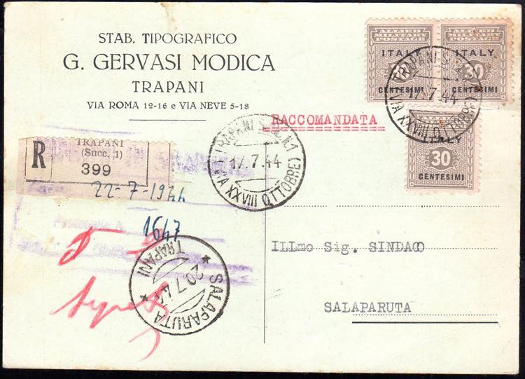 AMGOT OCCUPAZIONE ANGLO-AMERICANA ... 