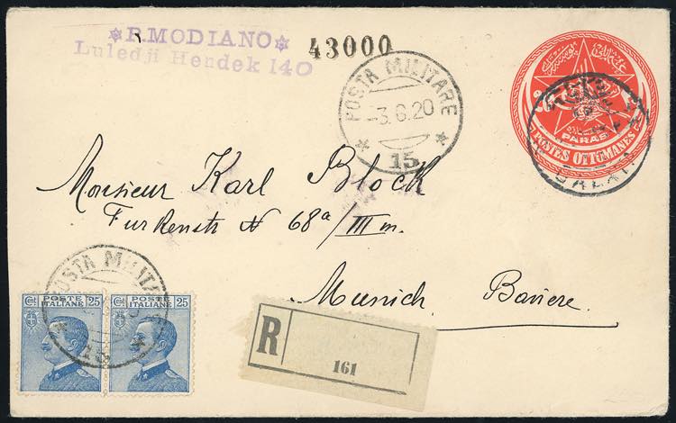 COSTANTINOPOLI 1920 - 20 para, ... 