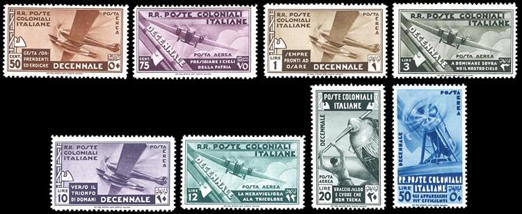 POSTA AEREA 1933 - Marcia su Roma, ... 