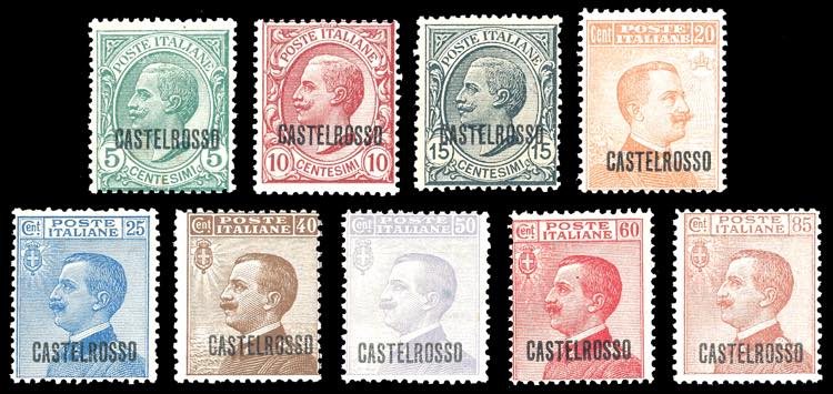 1922 - Soprastampati, serie ... 