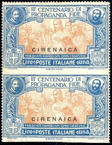 1923 - 1 lira Propaganda Fide, ... 