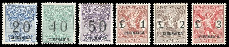 SEGNATASSE VAGLIA 1924 - Serie ... 