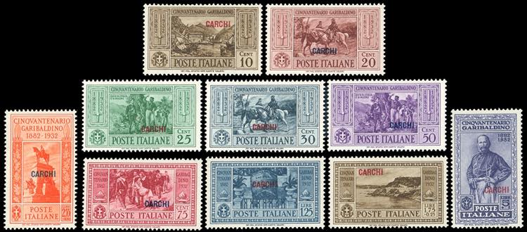 CARCHI 1932 - Garibaldi, serie ... 