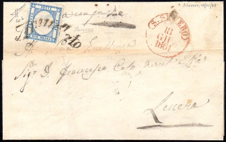 SAN SEVERO, svolazzo + cerchio ... 