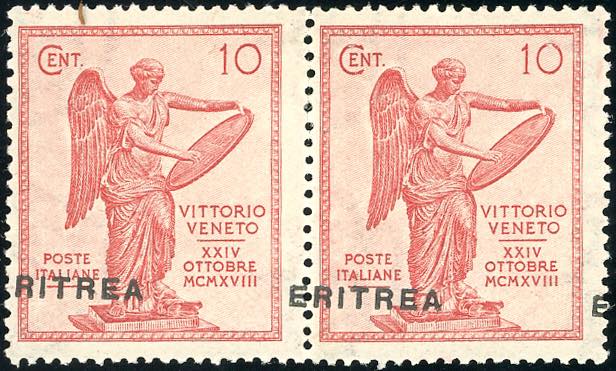 1922 - 10 cent. Vittoria, ... 