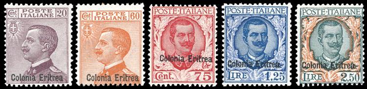 1928/29 - Soprastampati, serie ... 