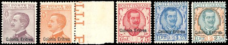 1928/29 - Soprastampati, serie ... 