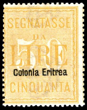 SEGNATASSE 1903 - 50 lire ... 