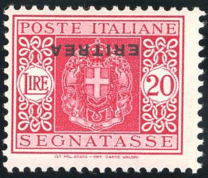 SEGNATASSE 1934 - 20 lire, ... 
