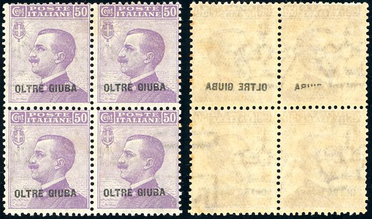 1925 - 50 cent. Michetti (10), ... 