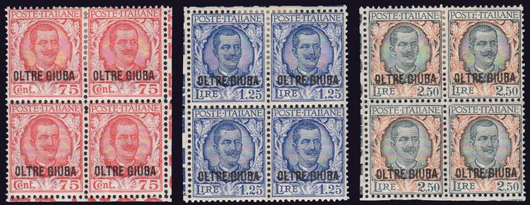 1926 - Floreale soprastampati ... 