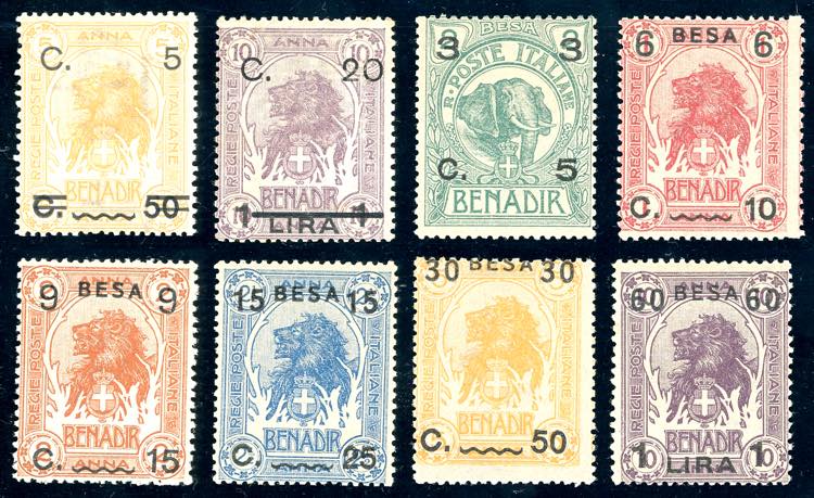 1916/22 - Soprastampati, serie ... 