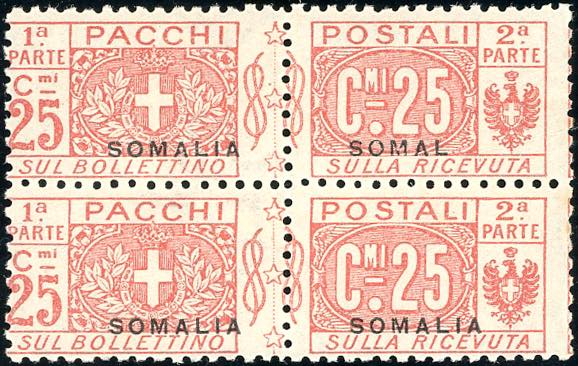 PACCHI POSTALI 1923 - 25 cent. ... 