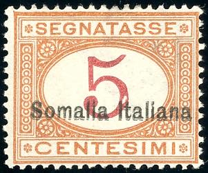 SEGNATASSE 1920 - 5 cent. ... 