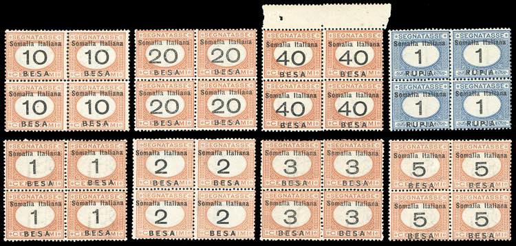 SEGNATASSE 1923 - Cifre in nero e ... 