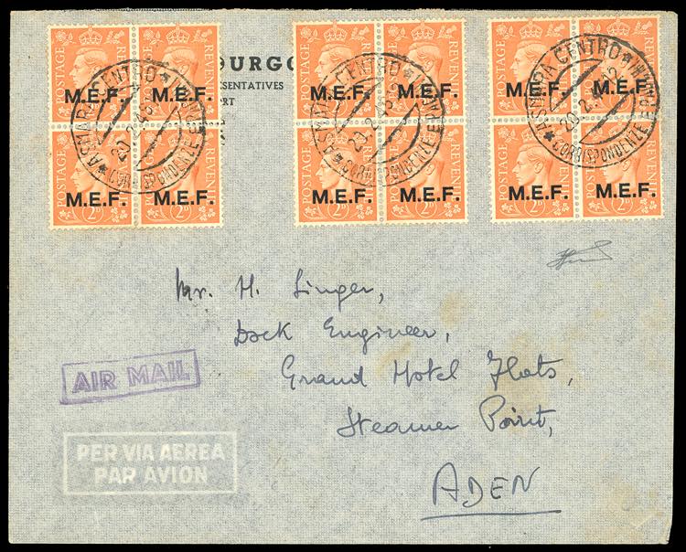 OCCUPAZIONE BRITANNICA MEF 1946 - ... 