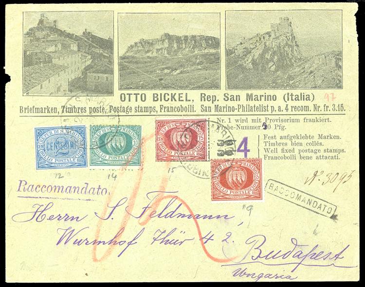 1894 - 2 cent. azzurro Cifra, 10 ... 