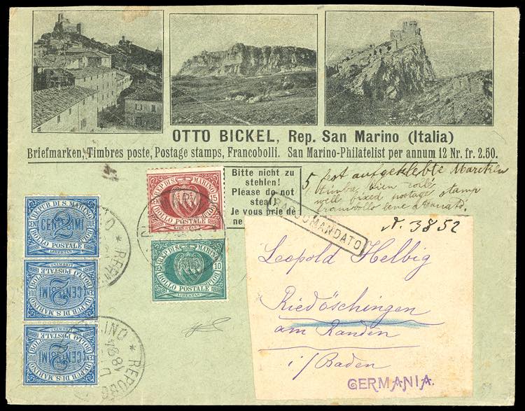 1894 - 2 cent. Cifra, tre ... 