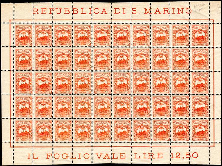 1916 - 20+5 lire Croce Rossa, non ... 