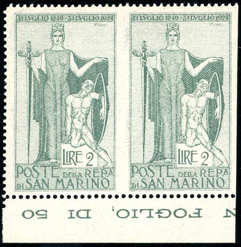 1924 - 2 lire Garibaldi (102), ... 