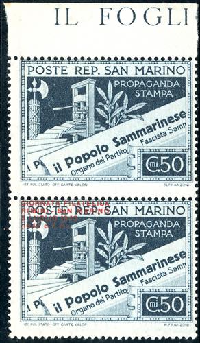 1943 - 50 cent. Giornata ... 