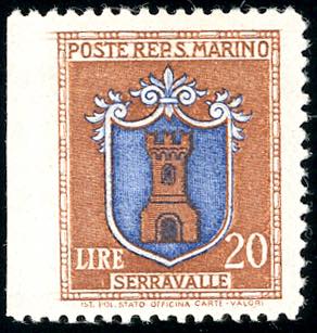 1945 - 20 lire Stemmi, non ... 