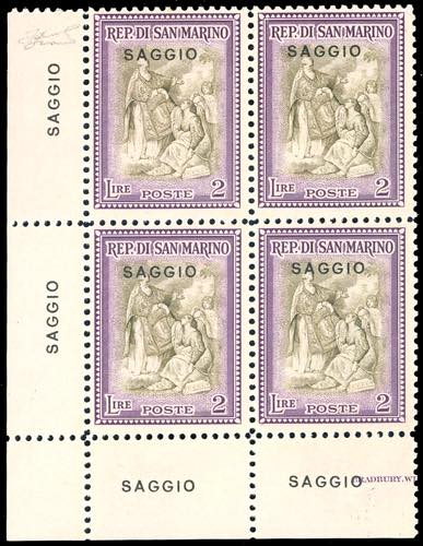 1947 - 2 lire Alberioniana (313), ... 