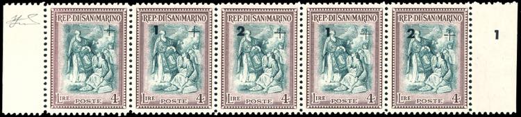1947 - 4 lire Alberoniana ... 