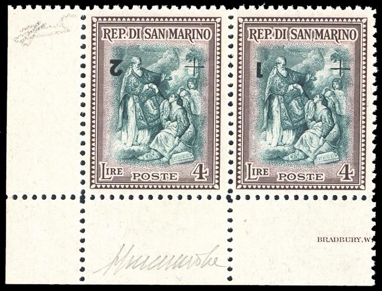 1947 - 1 + 4 lire e 2 + 4 lire ... 