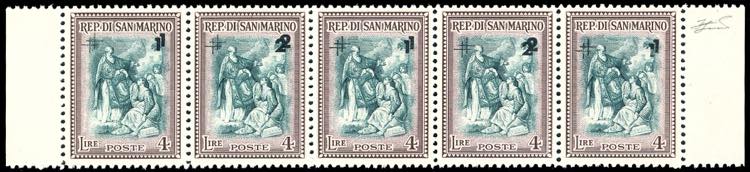 1947  1 + 4 lire e 2 + 4 lire ... 