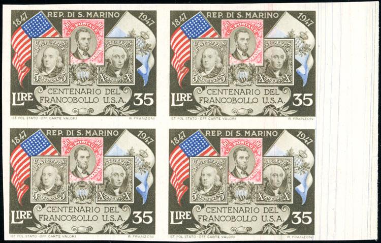 1947 - 35 lire Centenario ... 