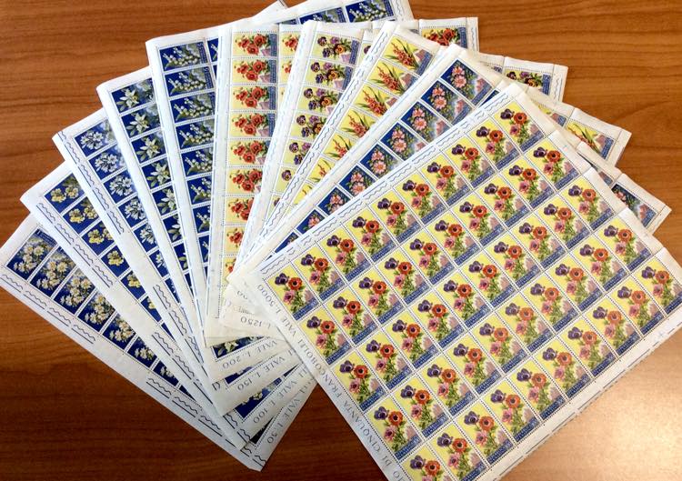 1957 - Fiori, serie completa in ... 